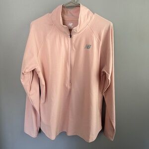 New balance, light pink pull over